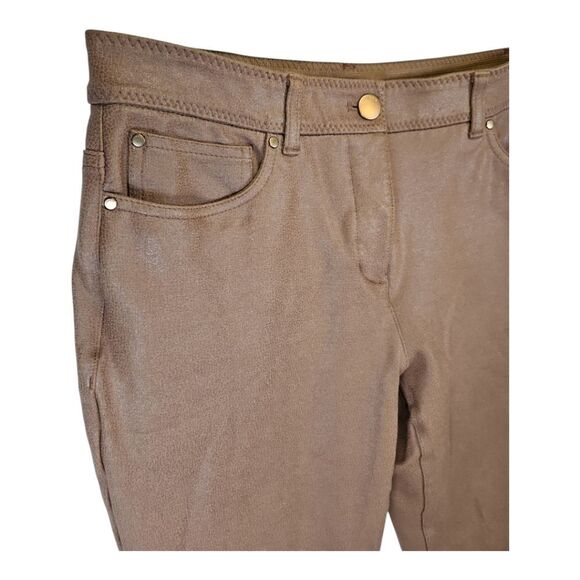Chico's Classic Tan Cropped Pants - Picture 3 of 6
